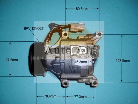 Compressor, air conditioning (14-4393R)