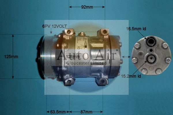 Compressor, air conditioning (14-0081)