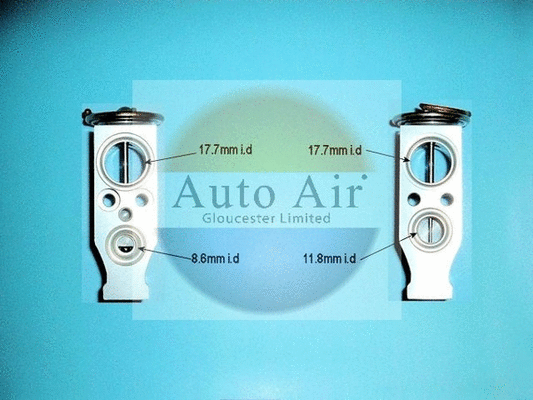 Expansion Valve, air conditioning (22-8812)