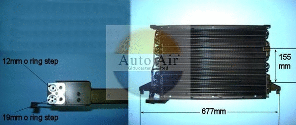 Condenser, air conditioning (16-9680)