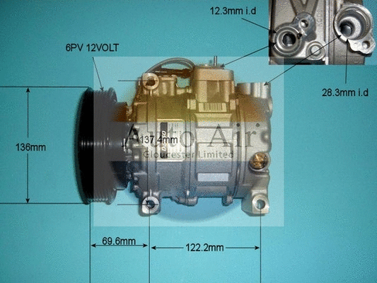 Compressor, air conditioning (14-0331)