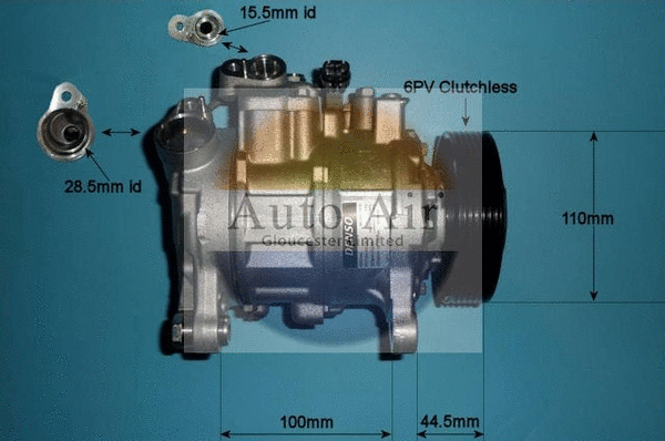 Compressor, air conditioning (14-9764)
