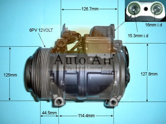 Compressor, air conditioning (14-6245R)