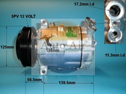 Compressor, air conditioning (14-0333)