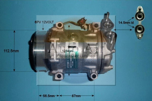 Compressor, air conditioning (14-0073)