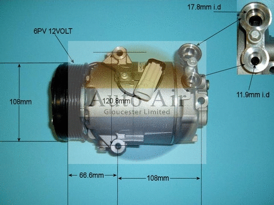 Compressor, air conditioning (14-1255)