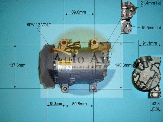 Compressor, air conditioning (14-0002R)