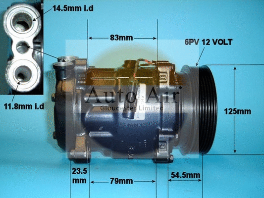 Compressor, air conditioning (14-1121R)