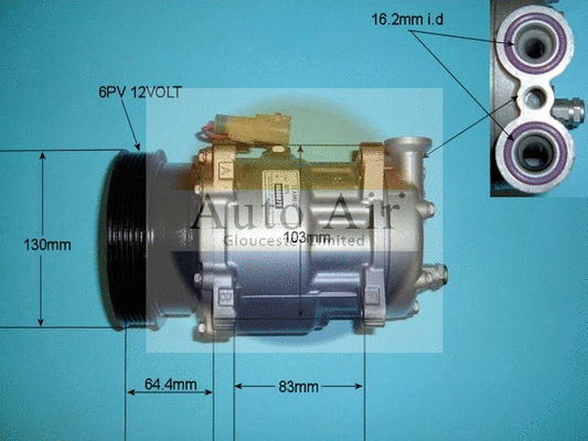 Compressor, air conditioning (14-3518R)