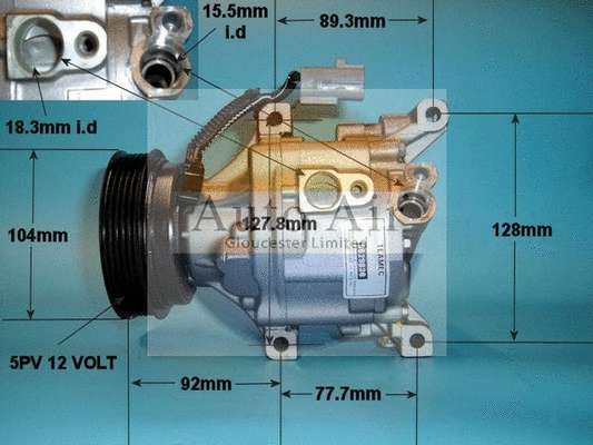 Compressor, air conditioning (14-4395R)