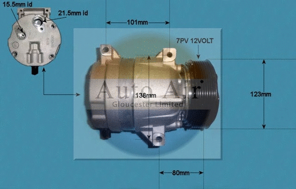 Compressor, air conditioning (14-1117)
