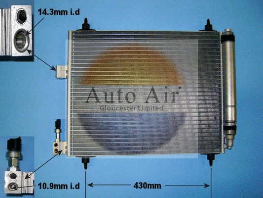 Condenser, air conditioning (16-1982)