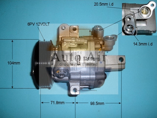 Compressor, air conditioning (14-1438R)