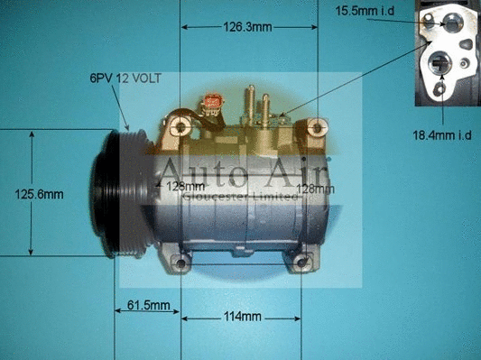 Compressor, air conditioning (14-3041)