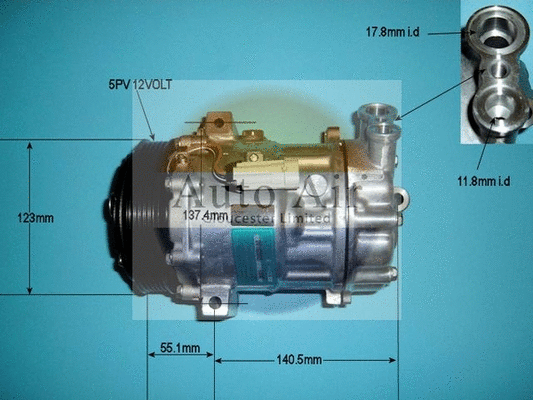 Compressor, air conditioning (14-1269)