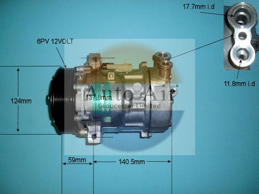 Compressor, air conditioning (14-1215)