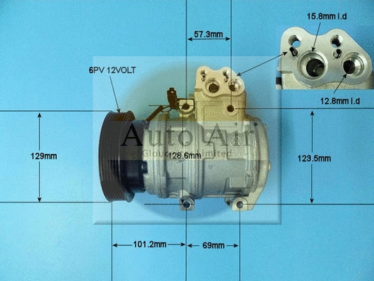 Compressor, air conditioning (14-9727)