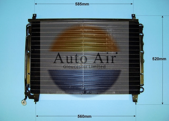 Condenser, air conditioning (16-6577)