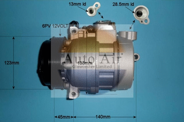 Compressor, air conditioning (14-0309P)