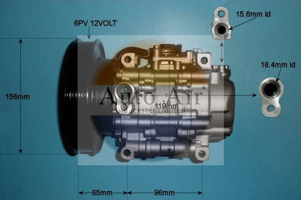 Compressor, air conditioning (14-0332R)