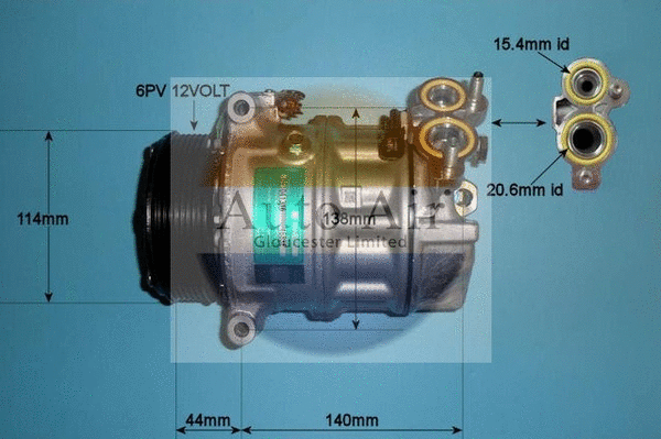 Compressor, air conditioning (14-1050)