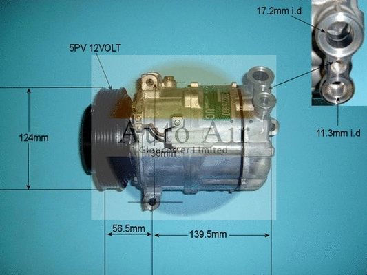 Compressor, air conditioning (14-0335)