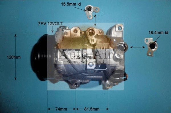 Compressor, air conditioning (14-0096)