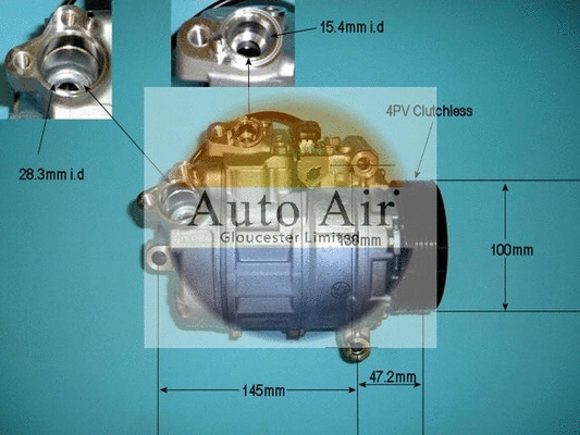 Compressor, air conditioning (14-9643)
