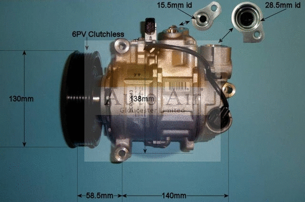 Compressor, air conditioning (14-1257)