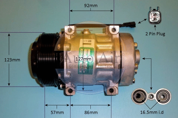 Compressor, air conditioning (14-0247)