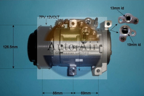 Compressor, air conditioning (14-0200)