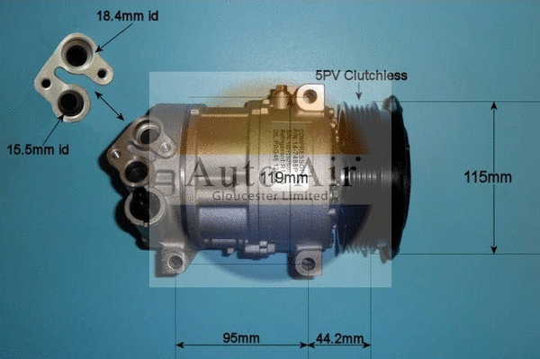 Compressor, air conditioning (14-7488P)