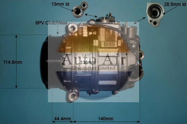 Compressor, air conditioning (14-0202)