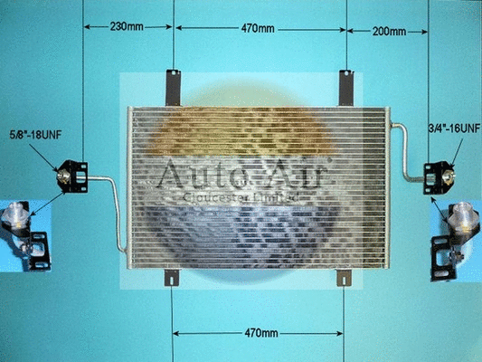 Condenser, air conditioning (16-1270)