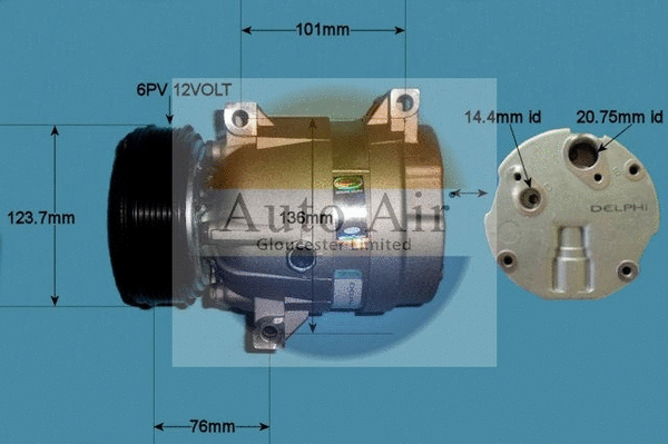 Compressor, air conditioning (14-1113)
