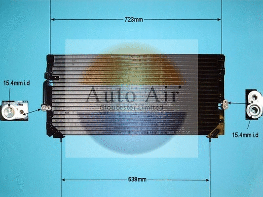 Condenser, air conditioning (16-1024)