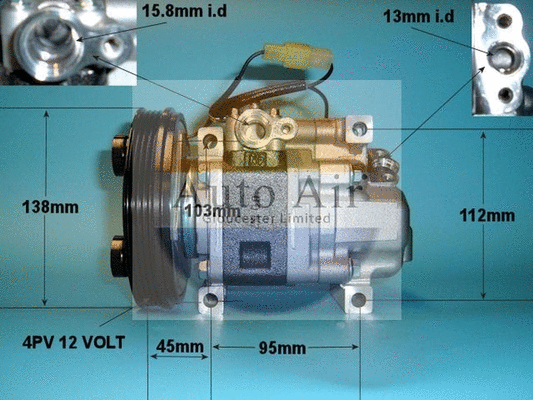 Compressor, air conditioning (14-1039)