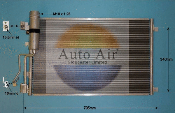 Condenser, air conditioning