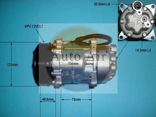 Compressor, air conditioning (14-1437R)