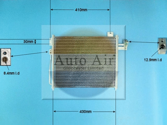 Condenser, air conditioning (16-1317)