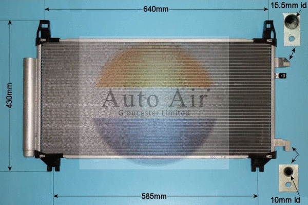 Condenser, air conditioning (16-9994)