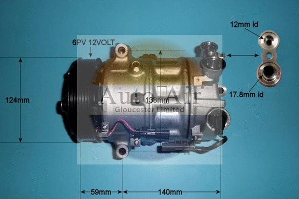 Compressor, air conditioning (14-1664)