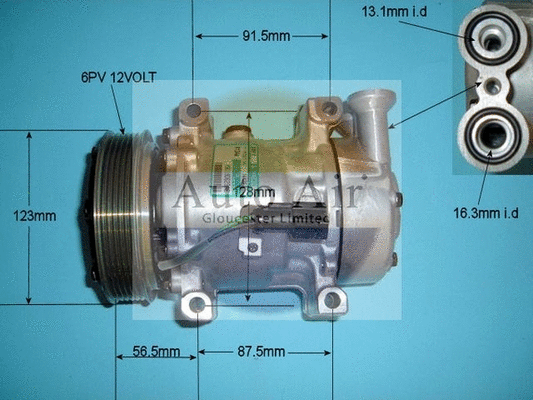 Compressor, air conditioning (14-1442)