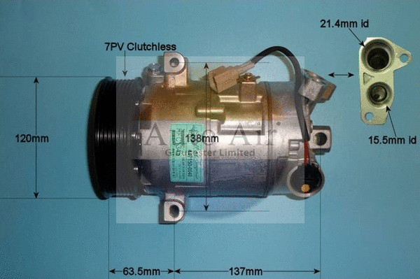 Compressor, air conditioning (14-1271P)
