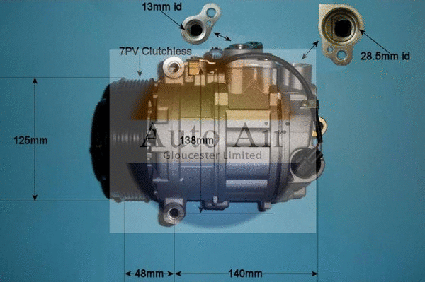 Compressor, air conditioning (14-0308P)