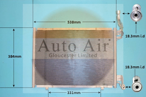 Condenser, air conditioning (16-1413)