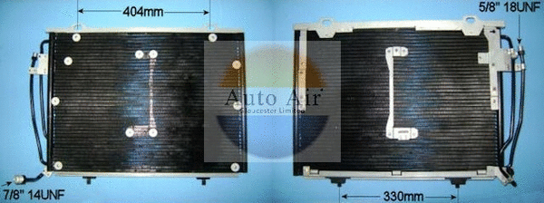 Condenser, air conditioning (16-6586)