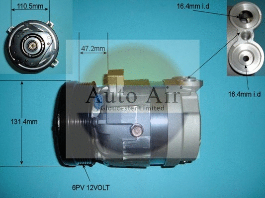 Compressor, air conditioning (14-2204)