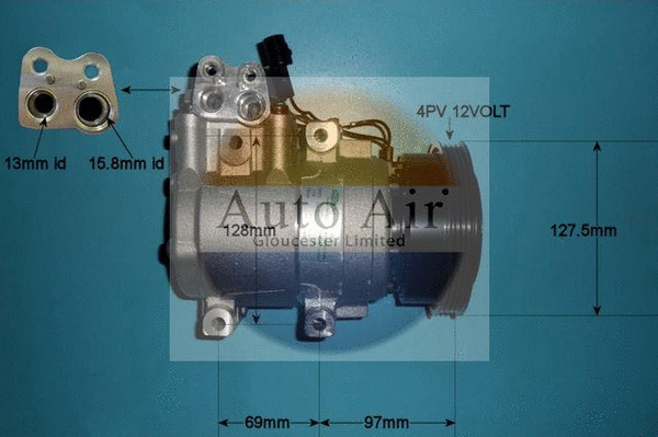 Compressor, air conditioning (14-1014)