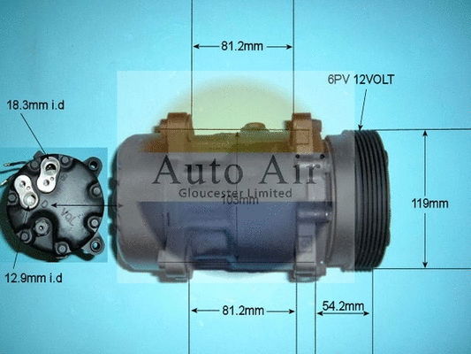 Compressor, air conditioning (14-9699R)